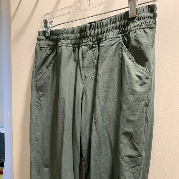 Green North Face Pants Size 2 - Picture 4 of 4